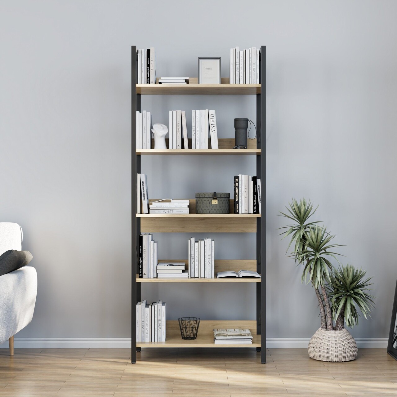 Corp biblioteca, Adore, Ktp-850-Ff-1, Stejar - 1 | YEO