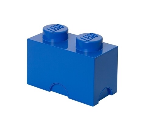 Cutie de depozitare LEGO, 2600 ml, polipropilena, albastru