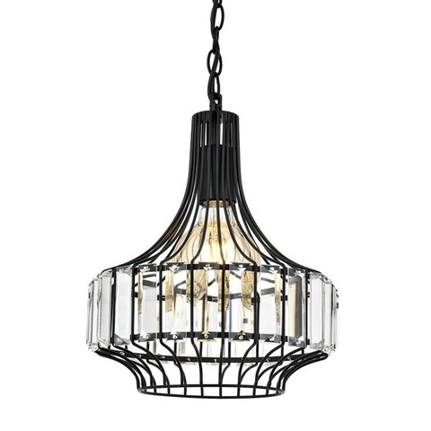 Lustra siyah, sg0010/sy, squid lighting, 25x25x70 cm, 40w, negru