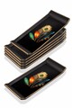 Set 6 platouri C-DD03-X6, Rowe, 30x13x3 cm, plastic