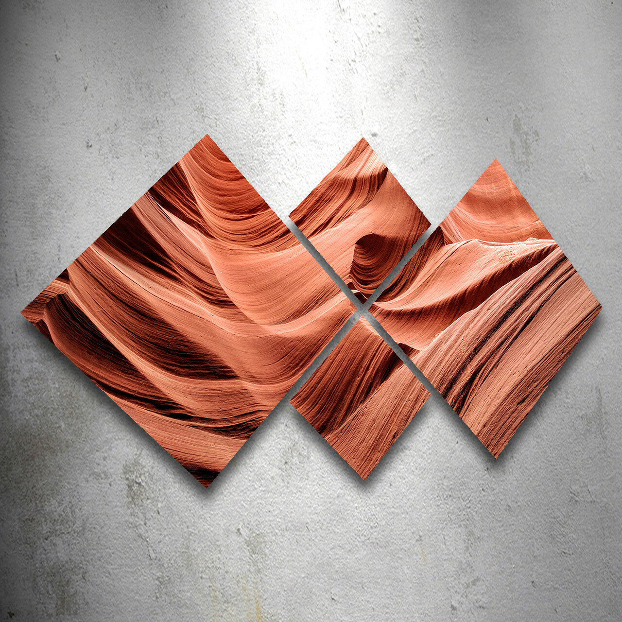 Set 4 tablouri decorative, 4MDF3297900, MDF, Imprimat UV, Multicolor - 1 | YEO