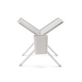 Scurgator de vase cu suport tacamuri, pliabil, Brabantia, SinkSide, 37x33x31.5 cm, aluminiu, gri deschis