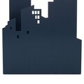 Suport pentru reviste, Buildings, Creaciones Meng, 24x29 cm, fonta, gri inchis