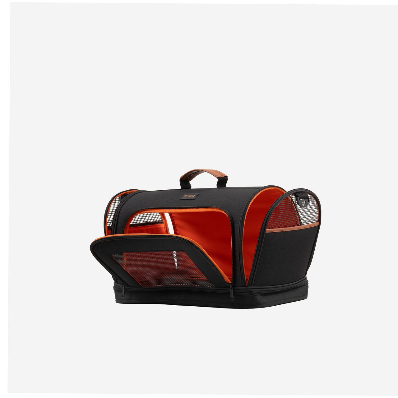 Geantă de transport pentru animale de companie, Paws &amp; Whiskers, Airline, Negru - imagine 6