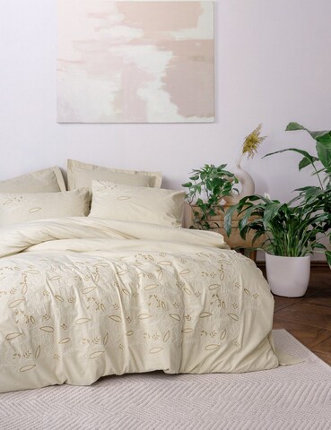 Lenjerie de pat dubla, Lapelis, Cotton Box, 75% bumbac / 25% in