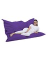 Fotoliu puf, Bean Bag, Ferndale Giant, 140 x 180 cm, poliester impermeabil, mov