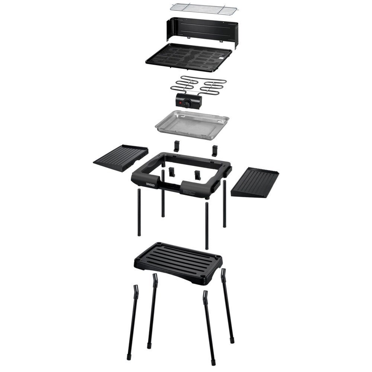 Gratar electric Vario, Unold, 36.4 x 25 cm, 1600 W - view 6