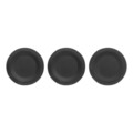 Set 3 recipiente de baie, Brabantia, Dark Grey, polipropilena, gri inchis