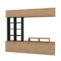 Mobilier living, Decorotika, Sasa, pal melaminat, bej/negru