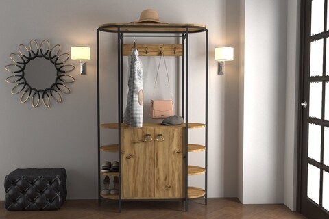 Cuier rf.007.007.014, gauge concept, 114x35x180 cm, pal, aluna