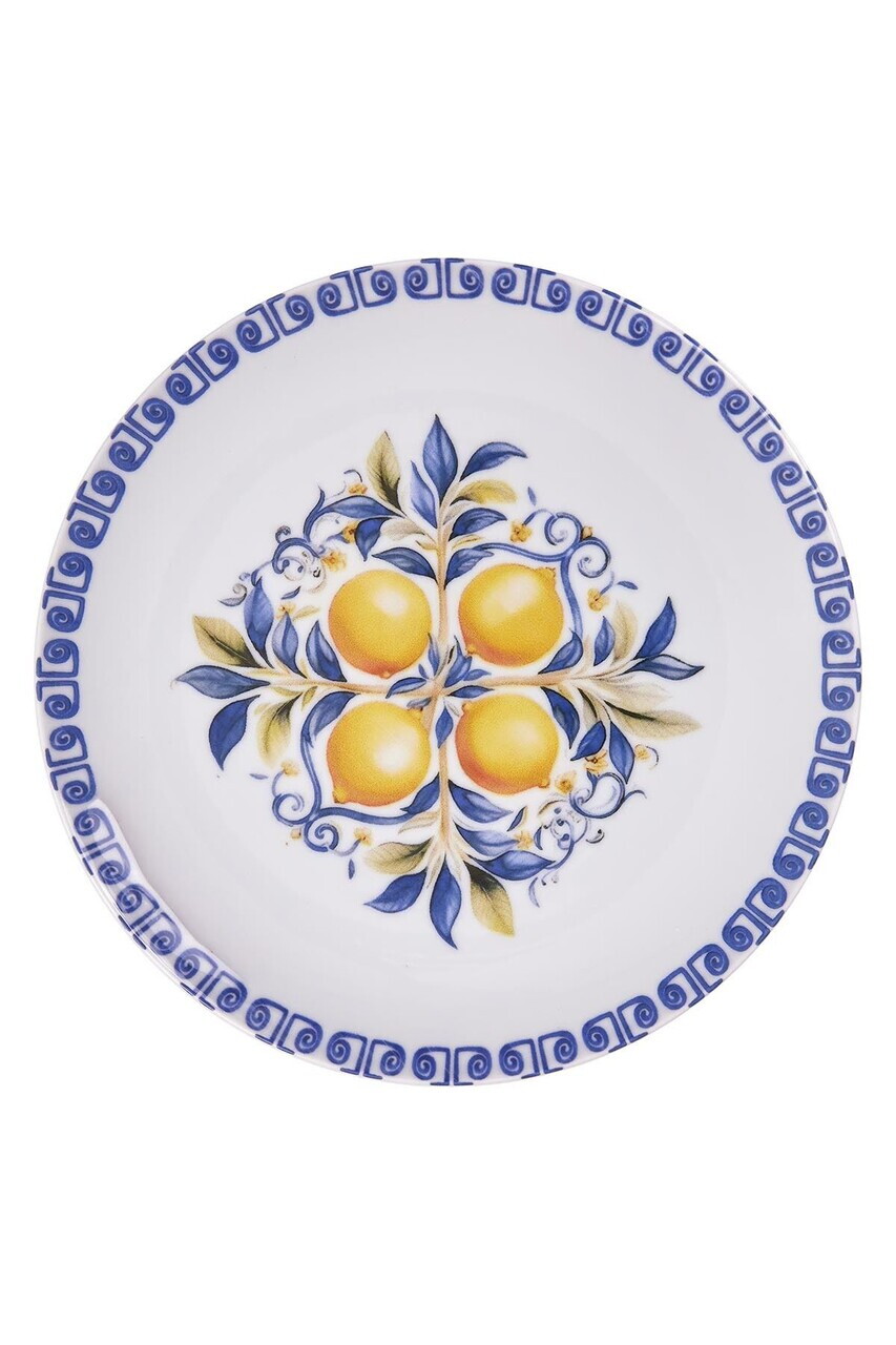 Set platouri servire desert, Hermia, 710KTP3726, Portelan, Albastru - view 4