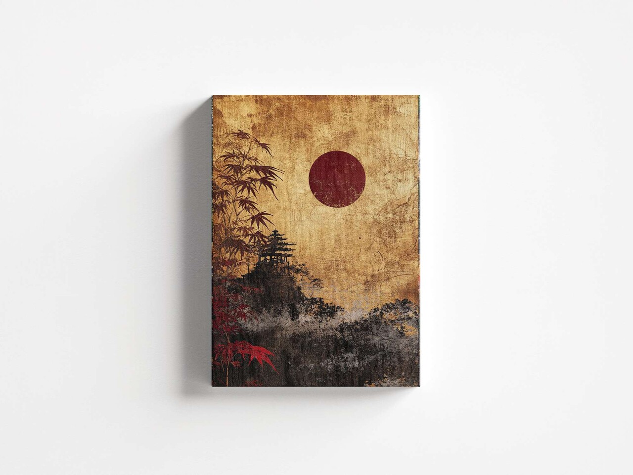 Tablou decorativ, YNS-1006-80 x 120, Lemn, Multicolor - view 4