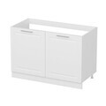 Dulap pentru bucatarie, Hanah Home, Minar, 120x87x58 cm, Alb