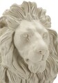 Figurina /sculptura decorativa Lion Stons, Mauro Ferretti, 17.5x25x40 cm, polirasina, crem