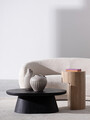Canapea 2 locuri Tecla, Bizzotto, 191 x 93 x 73 cm, placaj/poliester Boucle, natural