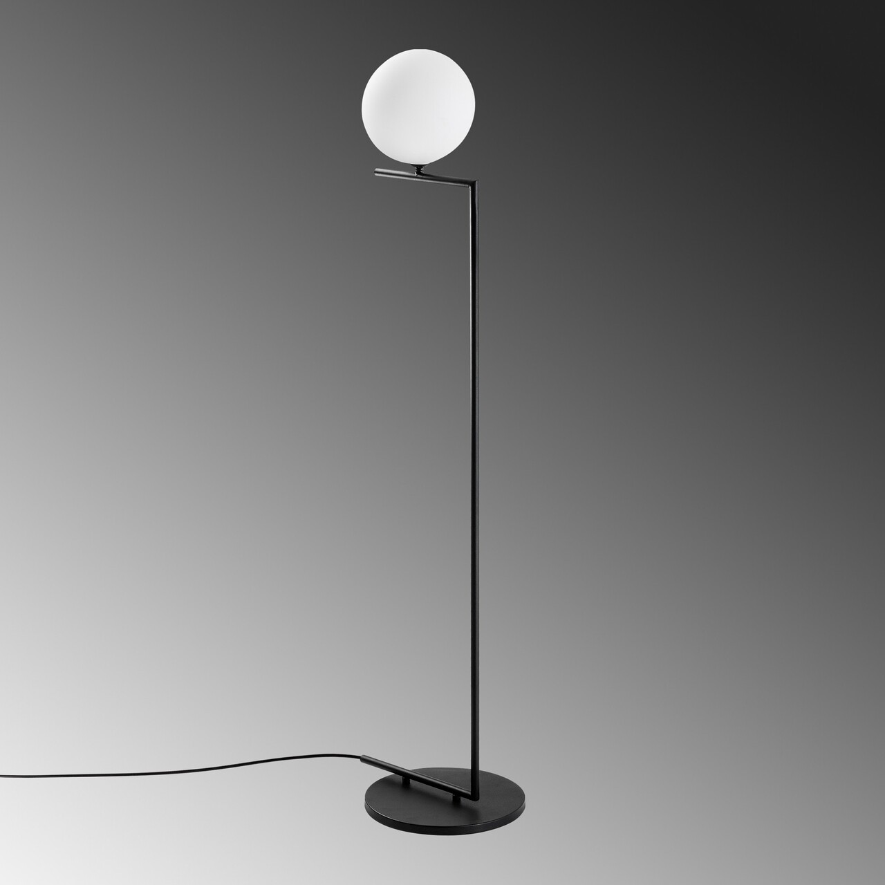 Lampadar, L'essentiel Maison, 521SHN2274, Negru - view 6