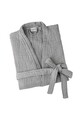 Halat de baie unisex, DC Home, Kimono, Bumbac, Gri