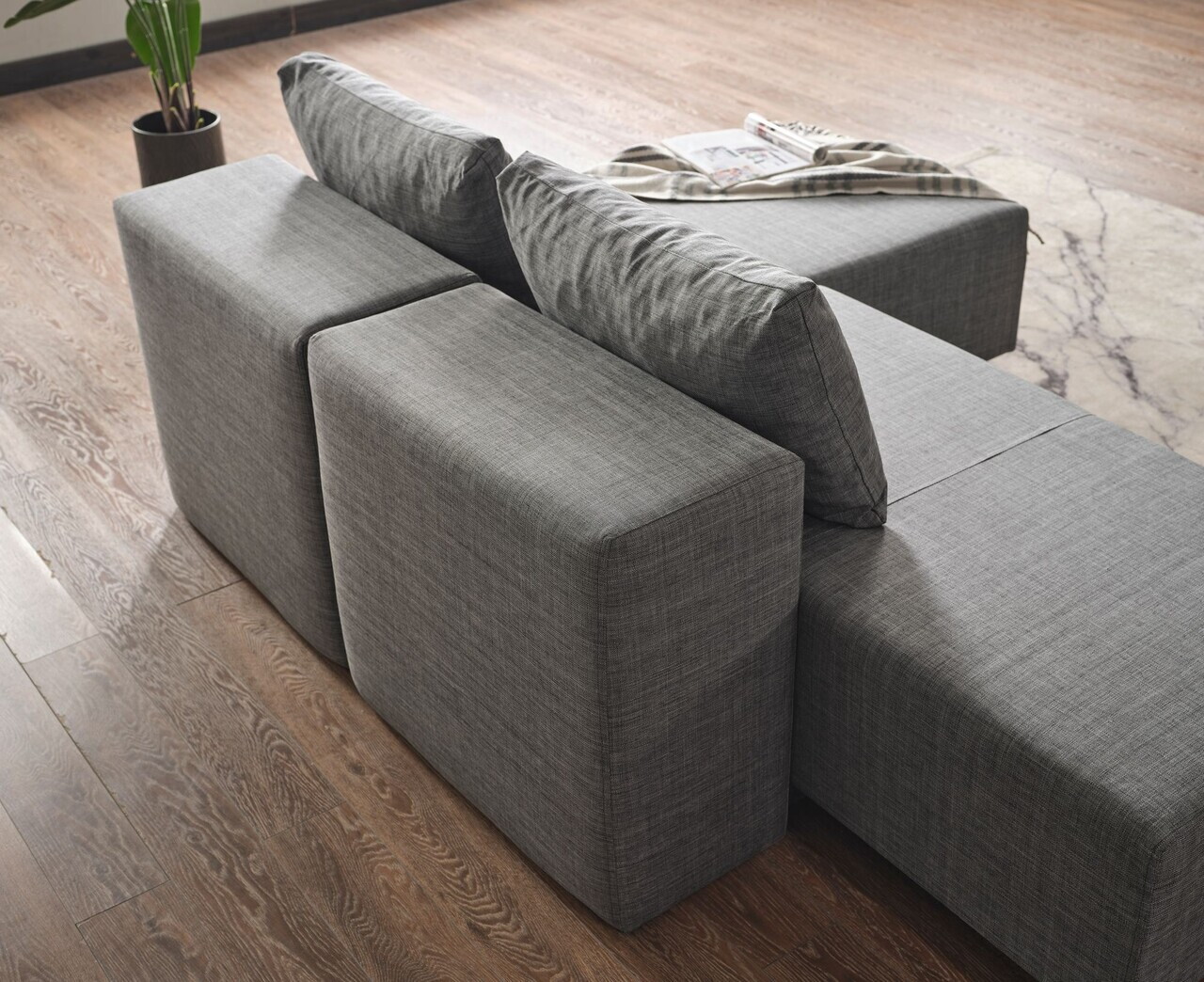 Coltar, Atelier del Sofa, 218NVD1113, Metal, Gri — imaginea 4