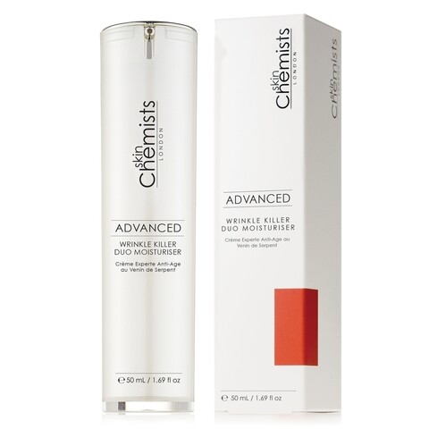 Crema hidratanta antirid, skinchemists, advanced wrinkle killer duo, 50 ml