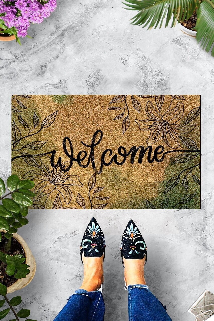 Covoraș din PVC, Serenıta, 40x60 cm, PVC, Multicolor