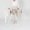Uscator de rufe, Brabantia, Hangon Fresh, 15 m capacitate de uscare, otel, alb