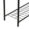 Decorative Jardiniere, Puqa Design, Gale, 86x70x23 cm, Metal, Negru
