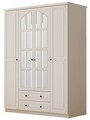 Dulap pentru haine, Rabi, Rb-013, 140x210x52 cm, Alb mat