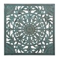 Decoratiune de perete, Antique Mandala, Creaciones Meng, 90x90 cm, MDF