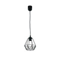 Lustra ELTAP, Bendinni, 19x110 cm, 1xE27, 15W, otel, negru