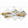 Set 4 tablouri decorative, 4MDF1647170950, MDF, Imprimat UV, Multicolor