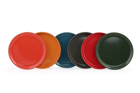 Set farfurii pentru desert, Keramika, 275KRM1584, Ceramica, Multicolor