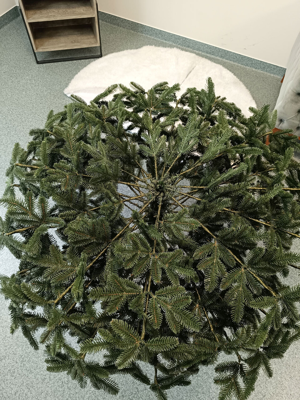 Brad artificial Christmas Deluxe by Sersimo, Canada verde, 3D, 230cm