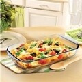 Vas de copt termorezistent Glassware Range, Ocuisine, 39x24 cm, sticla