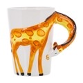 Cana, Giraffe, Creaciones Meng, 13x10x9 cm, ceramica, alb