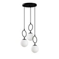 Lustra, Fulgor, 942FLG1653, Metal, Negru
