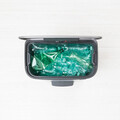 Cos de gunoi cu pedala, Brabantia, Bo Pedal Platinum, 60 L, 36.3x54.1x65.2 cm, otel, gri inchis