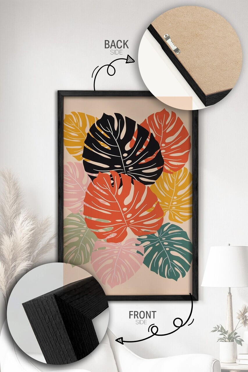 Tablou decorativ, Artnewclsyh96-3348, Lemn masiv, MDF, Multicolor - view 4