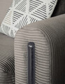 Canapea extensibila 3 locuri, ELTAP, SO-ARC-BL-20JAR, Arcadova, 244x97x97 cm, lemn/poliester, bej inchis/negru