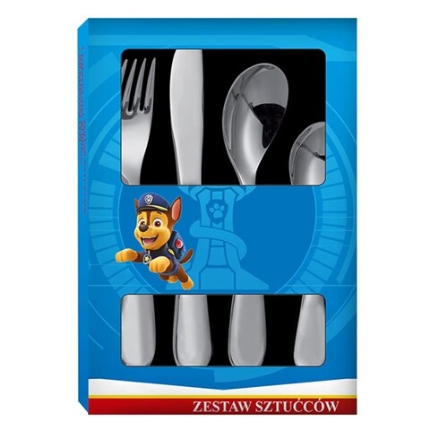 Set tacamuri 4 piese pentru copii Paw Patrol, Disney, inox