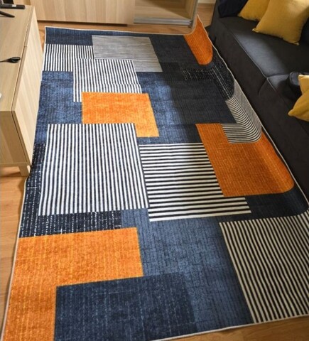 Covor, W1043, 100x200 cm, Poliester, Multicolor