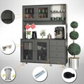 Dulap multifunctional, Comforty, Grano 140, Antracit