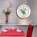 Ceas de perete, Ms-16, MDF, ø40 cm, Multicolor