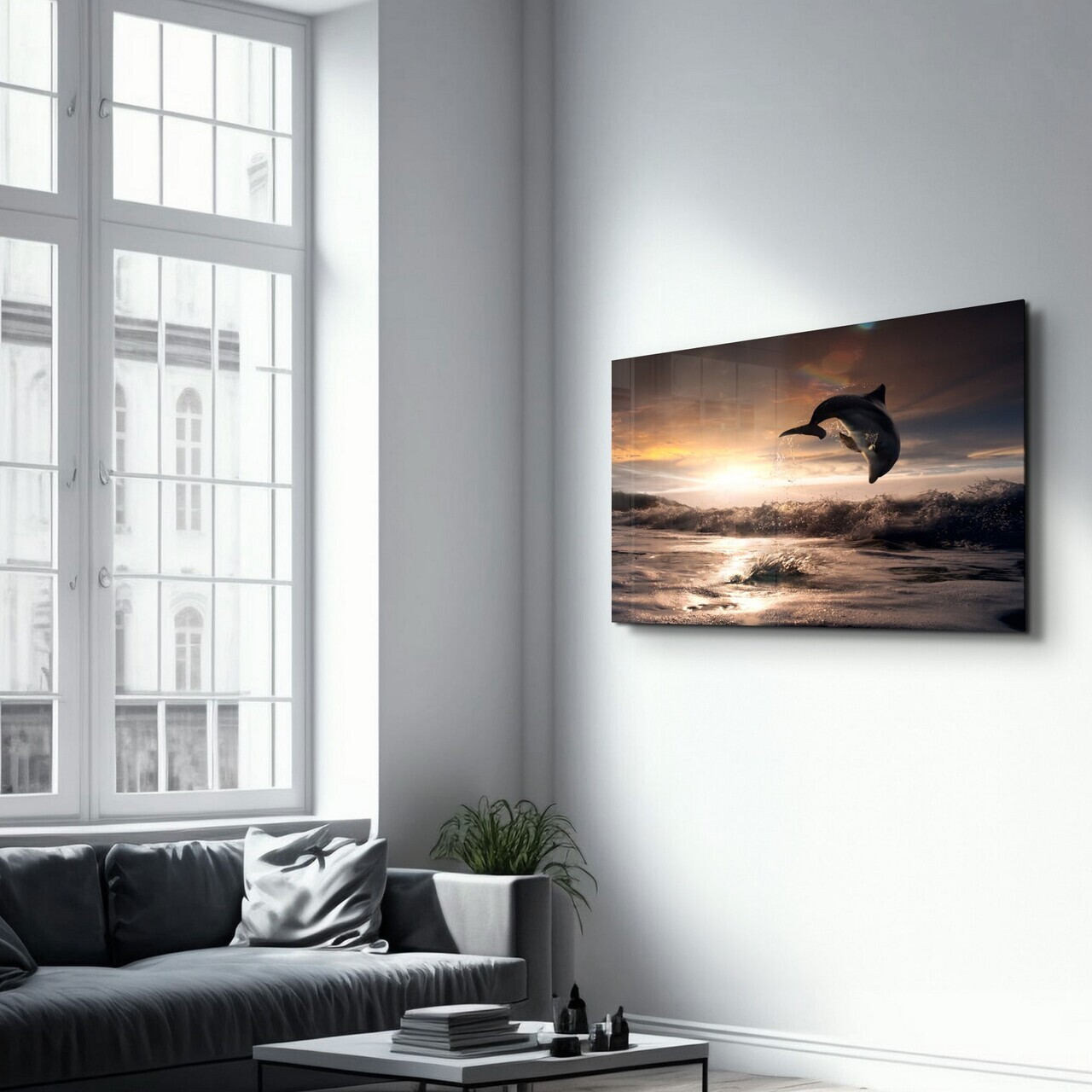Tablou decorativ, OGLS-1111, Dimensiuni: 70 x 110 cm, Multicolor — imaginea 4