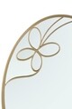 Oglinda decorativa Butterfly Line, Mauro Ferretti, 66x90 cm, fier, auriu