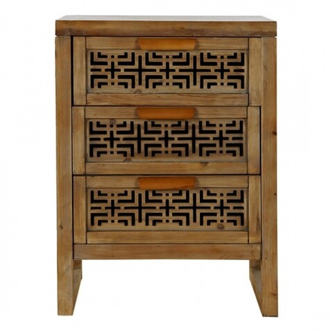 Comoda, dkd home décor, 48 x 35.5 x 66 cm, lemn de pin/mdf, maro