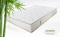 Saltea Ortopedica, Hipoalergenica, Premium Bamboo Memory Latex, 160x190 cm, H 26 cm, Arcuri Pocket, 7 Zone de Confort