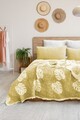 Set cuvertura pique dubla, Forest - Yellow, Şaheser, 70% bumbac/30% poliester