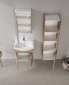 Dulap de baie, Hanah Home, Purus Desna 40, Stejar Sonomo
