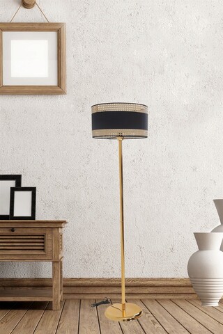 Lampadar, Stala, 846STL3542, Metal, Auriu