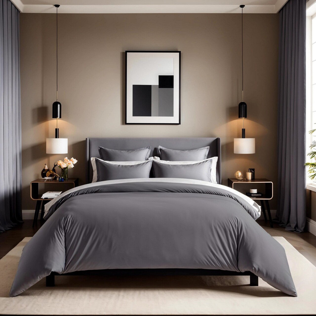 Husa de pilota Ranforce Single (FR), L'essentiel Maison, Tonne Grise, Gri